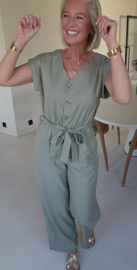 JOOLS cotton jumpsuit khaki