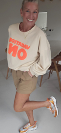VACATION ON sweatshirt beige