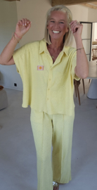 SAMI terry set yellow