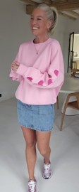 VALENTINE sweatshirt soft pink