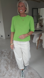 WARM BREEZE knit neon green