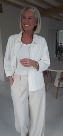 MYRTHE cotton jacket white