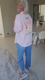 DIRTY MARTINI striped shirt pink