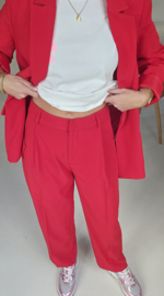 CECILIA suit pants red