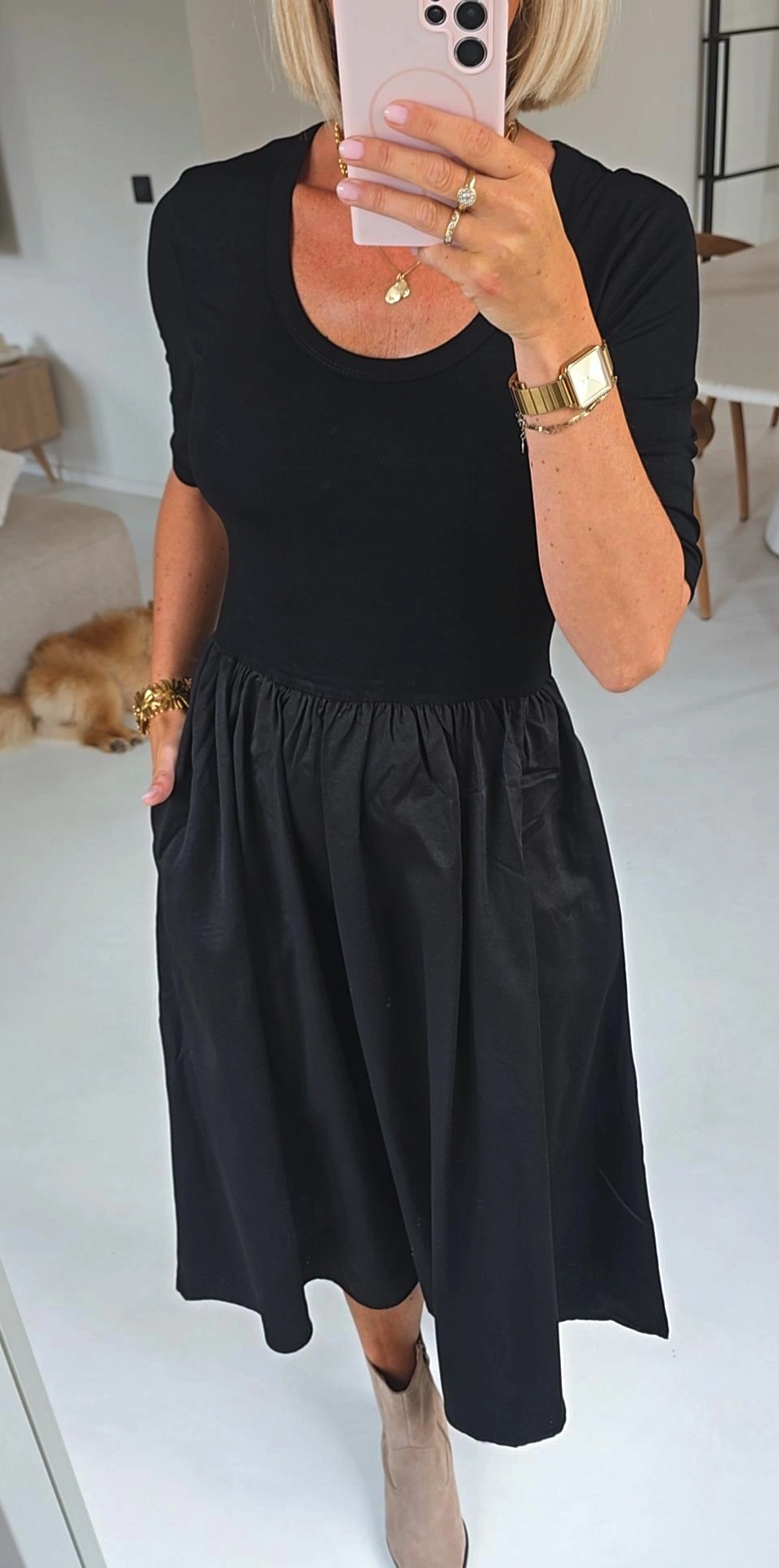 SEZANNA maxi dress black