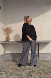 AMY suit pants grey curvy line