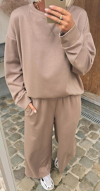 MAYBRITT jogger set taupe