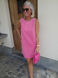 THE PERFECT JEANS 2 sleeveless dress fuschia