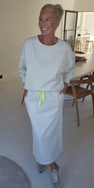 ELIE sweatshirt set soft grey