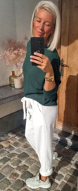 YNES 2 softest knit emerald green