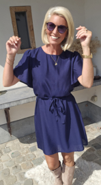 CHALIZE viscose dress navy