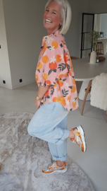 BLOOM ESCAPE blouse citrus crush