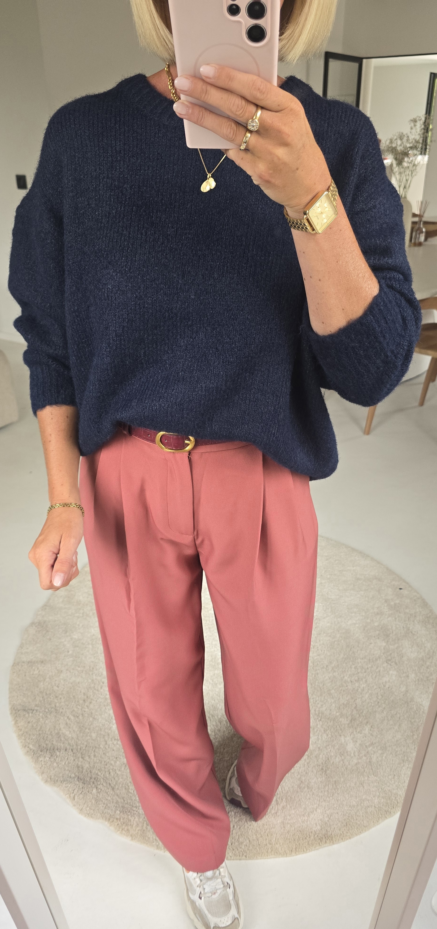BEZIERS soft knit navy