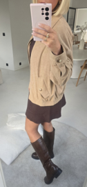 ANGIE corduroy jacket camel