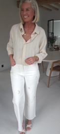 HANNIE cotton shirt beige