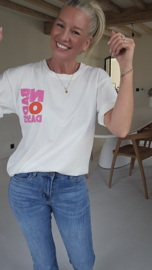 NO BAD DAYS T-shirt white