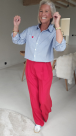 ROSALINE stripe shirt blue