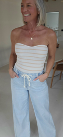 DONNA bustier beige