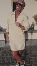 THE PERFECT JEANS 2 longsleeve dress beige