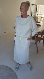 ELIE sweatshirt set soft grey