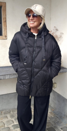 TISHA fancy coat black
