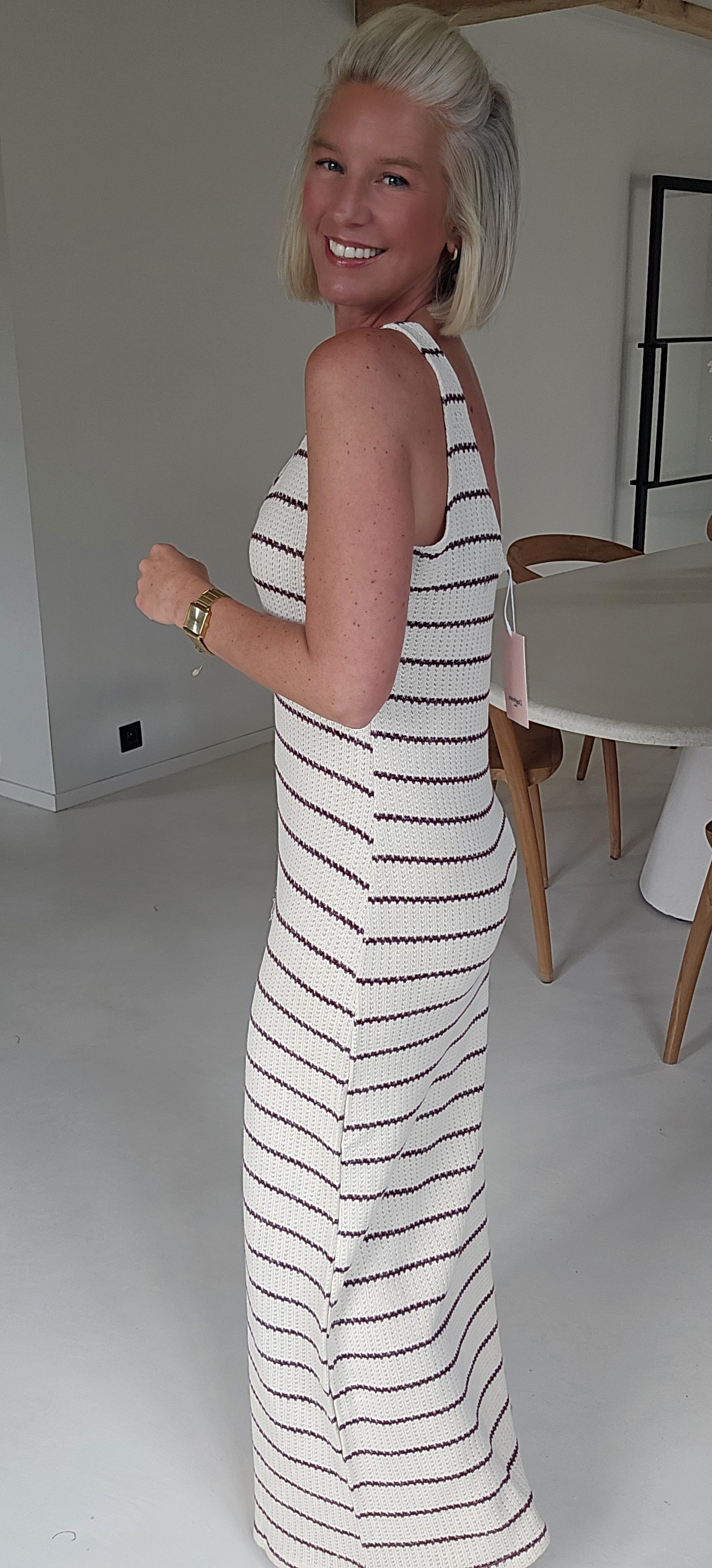 LINDIE maxi crochet dress