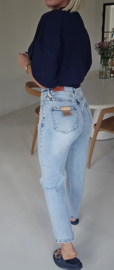MELODY straight jeans ripped