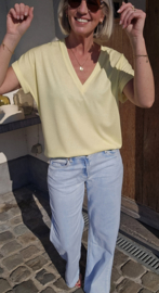 INA viscose tee yellow