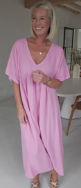 RIMINI maxi tetra dress baby pink