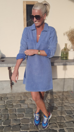 THE PERFECT JEANS 2 longsleeve dress blue