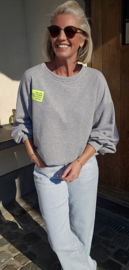 PERFECT sweatshirt mêlee grey