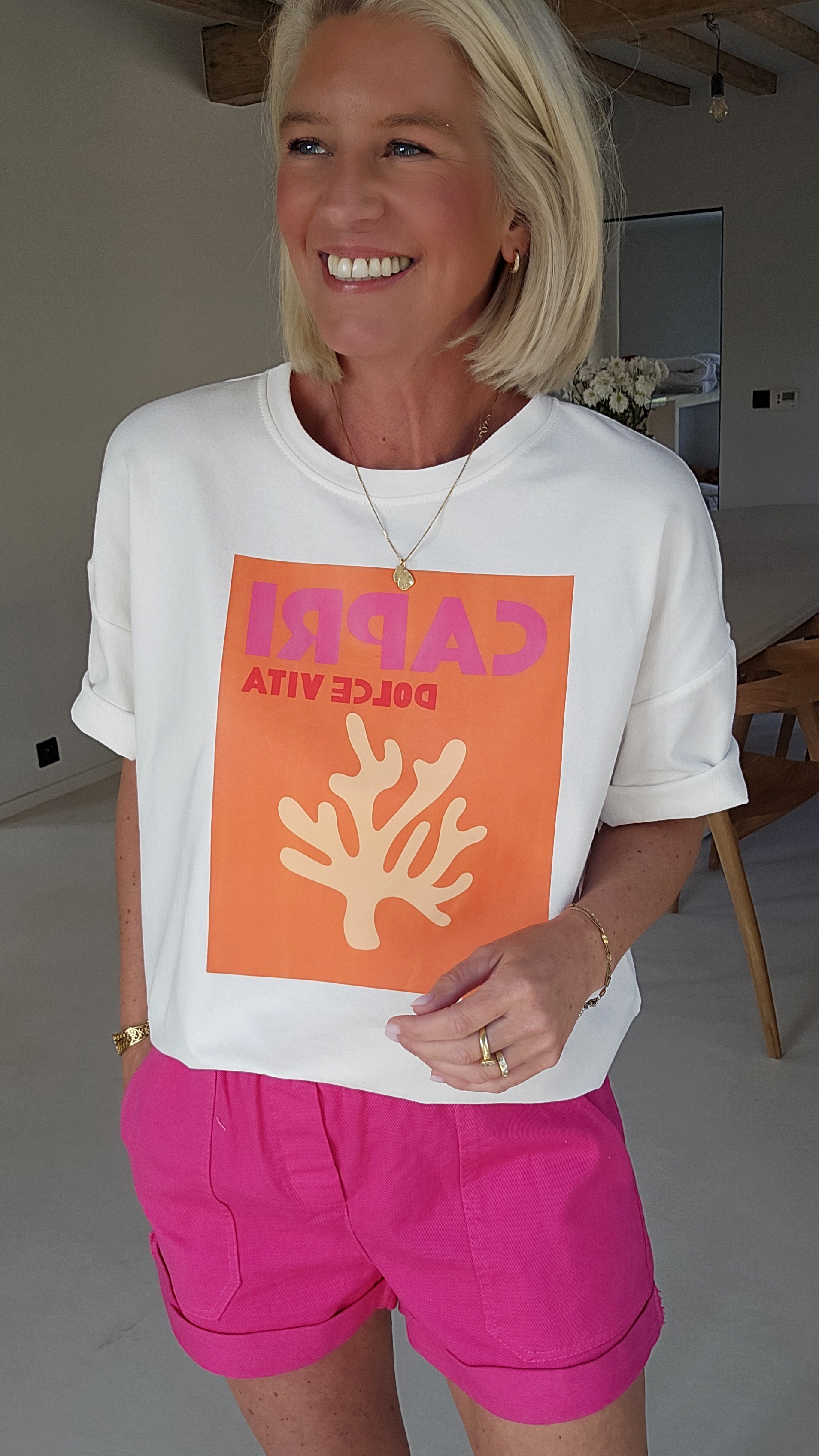 CAPRI cotton T-shirt
