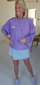 YOU CAN terry sweatshirt lilac