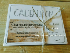 Cadeaubonnen