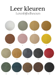 Bijbelhoes met kruis (diverse kleuren)