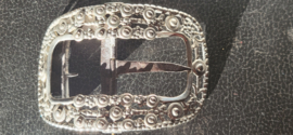 Schoengesp 63 gram9 bij 6cm  zilver. compleet 1820.