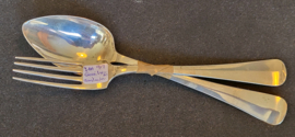 Zilver couvert van J A Gerritsen  Zeist 1917   nieuwstaat 21 cm 140 gram.