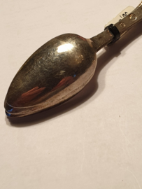 Antiek Biedermeier zilver lepeltjes nette staat Jan Schijfsma Sneek 1860