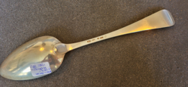 Zilver lepel van Hendrik overhulsman 1786 amsterdam 22 cm .