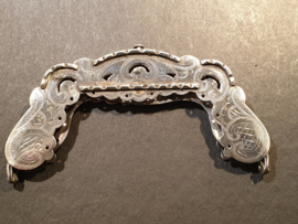 Zilver beugeltje 1888 meester ombekent nette staat