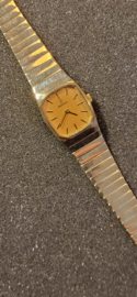 Zware gouden dames horloge Dalbana 40 gram 14 kr 17 cm schakelband,
