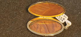Antiek groot gouden medaillion 10,8 gram 5 bij 2,5 cm zeer nette staat.