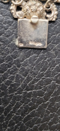 Antiek rouw klederdracht schakel armband zilver Utrecht/gelderland holland.