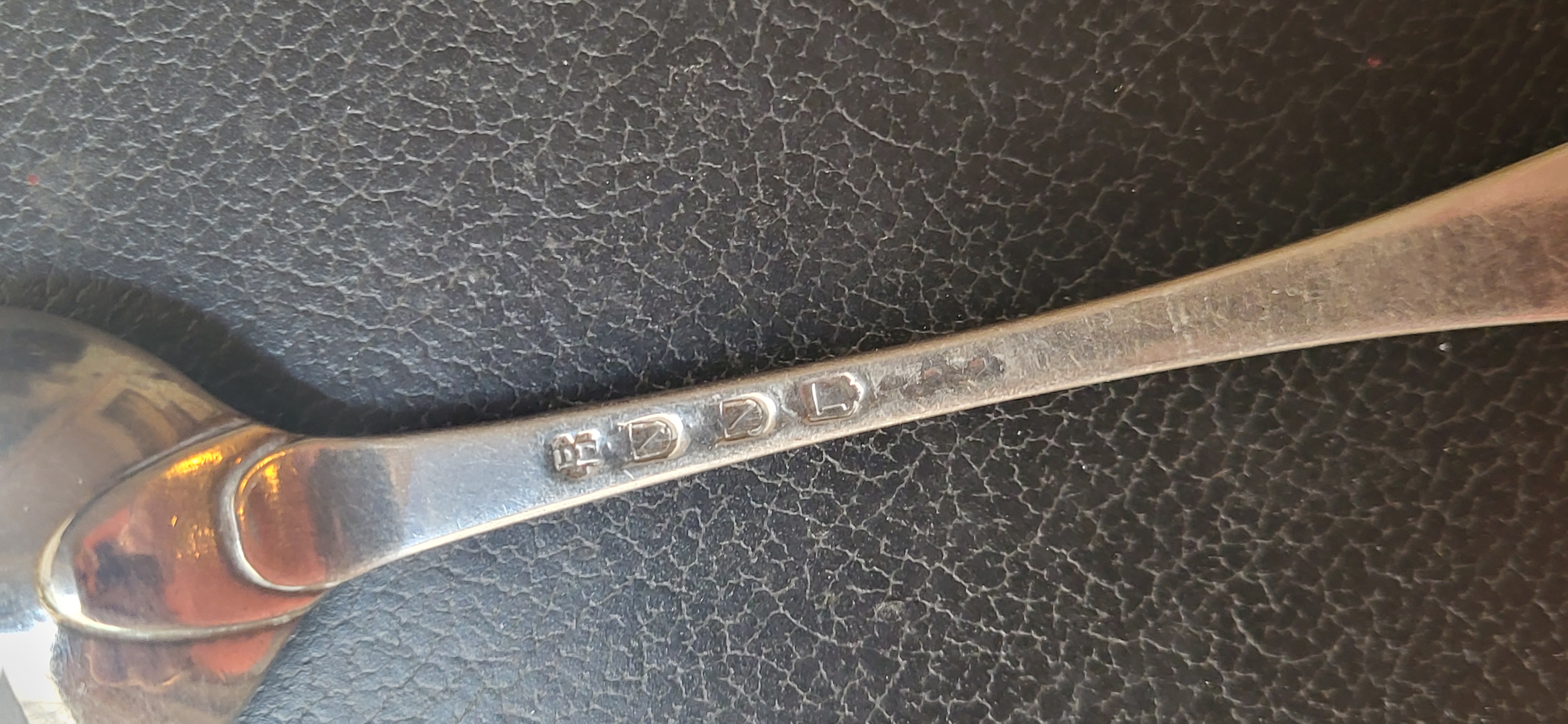 Zilver lepel van Dirk Egeling 1765 Utrecht  21 cm 62 gram. schaars.