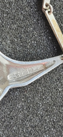 Laponia zilver collier  gestempelt op echt Evt te verlengen  37 cm nieuw.