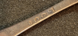 Antiek kinderlepeltje zilver augustinus de rooij Den Bosche 1870.