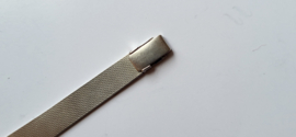 Witgouden 14 kr gouden dames horloge met 6x briljant 22 gram 17 cm