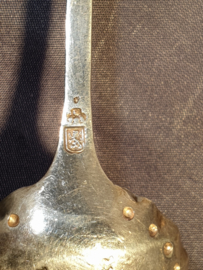 Zilver room lepel holland leeuw en Londen keur en inport-keur