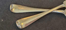 Zilver couvert van Hendrik de Wint Den Haag 1766 21 cm 140 gram .