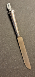 18e eeuw mes met zilver heft nederlands keur Amsterdam 1780 20 cm.
